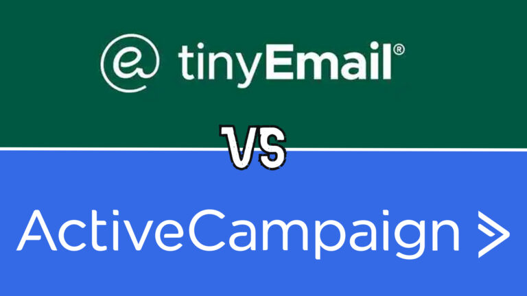 ActiveCampaign vs TinyEmail 2024 – Best Marketing Tool?